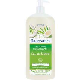 Refreshing coconut water shower gel - Natessance - Hygiene