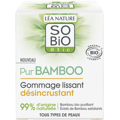 Deep cleansing smoothing scrub - Pur Bamboo - So'bio étic - Face