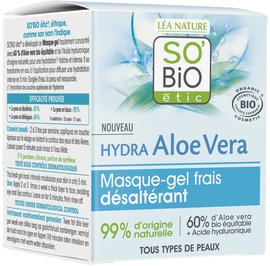 Fresh thirst-quenching gel mask - Hydra Aloe Vera - So'bio étic - Face