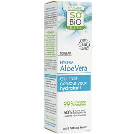 Moisturizing fresh eye contour gel - Hydra Aloe Vera - So'bio étic - Face