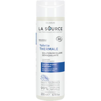 Cleansing solution - Thermal care - La Source - Eau Thermale Rochefort - Face
