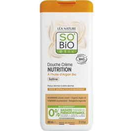 Douche crème nutrition - Huile d'Argan bio - So'bio étic - Hygiène