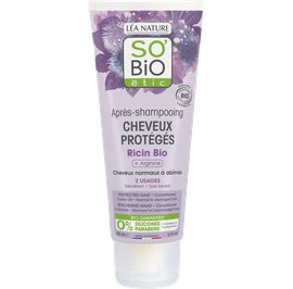 Après-shampooing cheveux protégés -  Ricin bio + arginine - So'bio étic - Cheveux