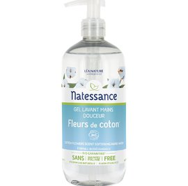 Gel lavant mains douceur - coton - Natessance - Hygiène
