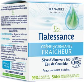 Crème hydratante Fraîcheur - Sèves de Beauté - Natessance - Visage