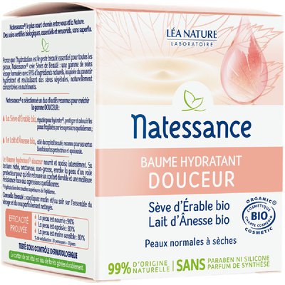 Baume hydratant Douceur - Sèves de Beauté - Natessance - Visage