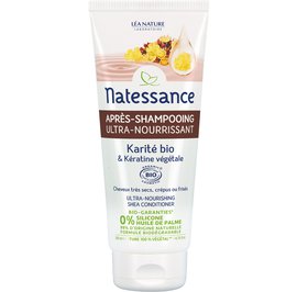 Après-shampooing ultra-nourrissant - Karité bio & Kératine végétale - Natessance - Cheveux