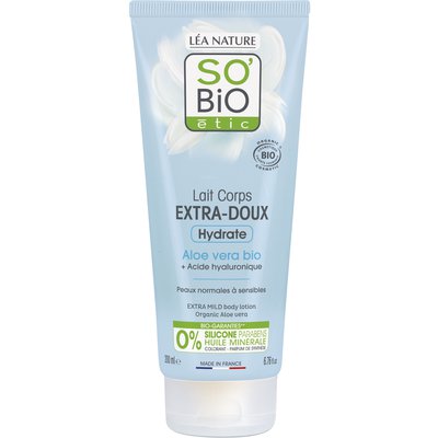 EXTRA MILD body lotion - Organic Aloe vera - So'bio étic - Body