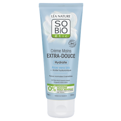 EXTRA MILD hand cream - Organic aloe vera - So'bio étic - Body