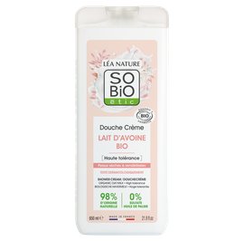 High tolerance shower cream - Organic Oat milk - So'bio étic - Hygiene