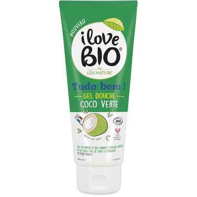 Green coco shower gel - I Love Bio by Léa Nature - Hygiene