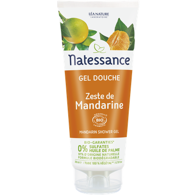 Mandarin shower gel - Natessance - Hygiene