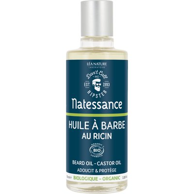 Beard oil - Castor oil - Natessance - Face - Massage and relaxation