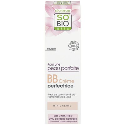 BB cream perfect cover - Light shade - Pour une peau parfaite - So'bio étic - Face - Makeup