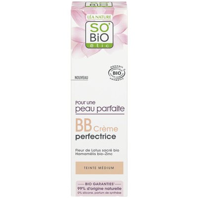 BB Cream Perfectrice - Pour une peau parfaite - Medium - So'bio étic - Maquillage