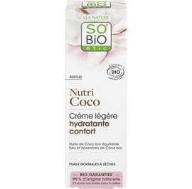 Moisturizing comfort light cream - Nutri Coco - So'bio étic - Face
