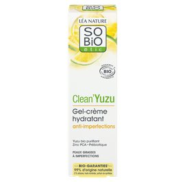 Anti-imperfection hydrating gel-cream - Clean'Yuzu - So'bio étic - Face