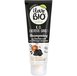 image produit Shampooing K.O. Cheveux gras - Charbon actif et Orange sanguine 