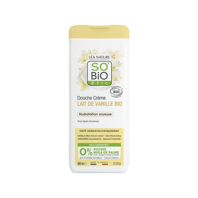 Vanilla Milk shower cream - Silky Moisturizing - So'bio étic - Hygiene
