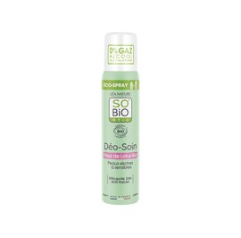 Déo-Soin Eco-Spray - Fleur de Lotus bio - So'bio étic - Hygiène