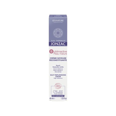 Crème soyeuse reconstituante - Sublimactive peau mature - Eau Thermale Jonzac - Visage