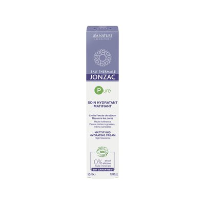 Mattifying hydrating cream - Pure - Eau Thermale Jonzac - Face