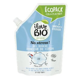 Ecopack Gel Douche Douceur de Coton - I Love Bio by Léa Nature - Hygiène