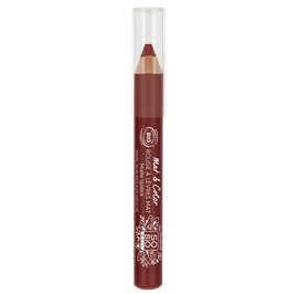 Rouge à lèvres jumbo mat - Mat & Color - 30 bordeaux délicat - So'bio étic - Maquillage
