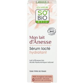 Sérum lacté hydratant - Mon Lait d’Ânesse - So'bio étic - Visage