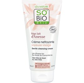 Crème nettoyante soyeuse visage - Mon Lait d’Ânesse - So'bio étic - Visage