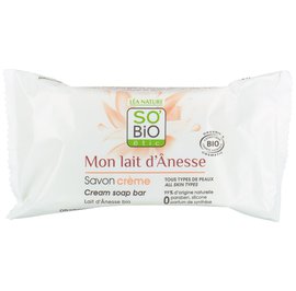 Cream soap bar - Mon Lait d’Ânesse - So'bio étic - Hygiene