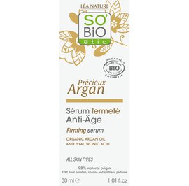 Anti-aging firming serum - Précieux Argan - So'bio étic - Face