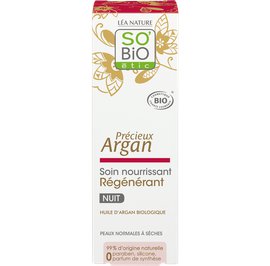 Regenerating night cream - Précieux Argan - So'bio étic - Face