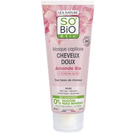 Masque capillaire cheveux doux - Amande - So'bio étic - Cheveux