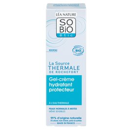 Gel-crème hydratant protecteur - La Source Thermale de Rochefort - So'bio étic - Visage