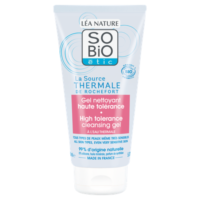 High tolerance cleansing gel - La Source Thermale de Rochefort - So'bio étic - Face