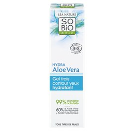 Moisturizing fresh eye contour gel - Hydra Aloe Vera - So'bio étic - Face