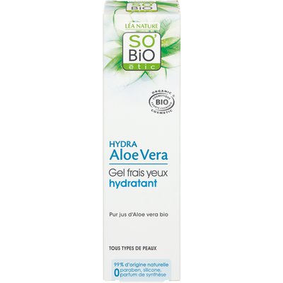 Gel frais yeux hydratant - Hydra Aloe Vera - So'bio étic - Visage