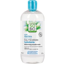 Cleansing micellar lotion, all skin types - Hydra Aloe Vera - So'bio étic - Face