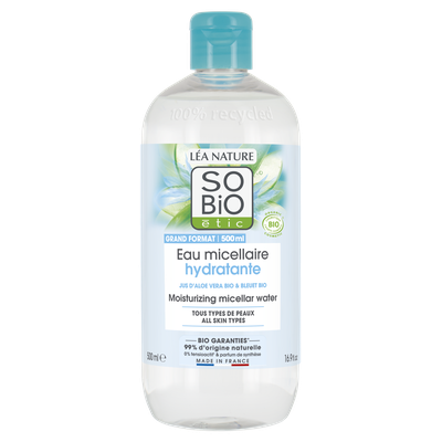 Moisturizing micellar water - all skin types - So'bio étic - Face