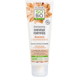 Fortified hair shampoo - Guarana and niaouli essential oil - So'bio étic - Hair