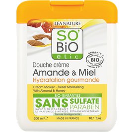 Douche crème amande et miel - Hydratation gourmande - So'bio étic - Hygiène