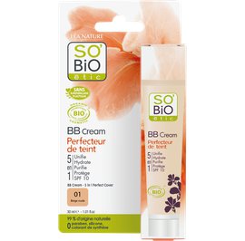 BB Cream 5 in 1 Perfect Cover - 01 nude beige - So'bio étic - Makeup