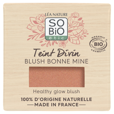 Blush bonne mine - Teint Divin - 02 pêche - So'bio étic - Maquillage