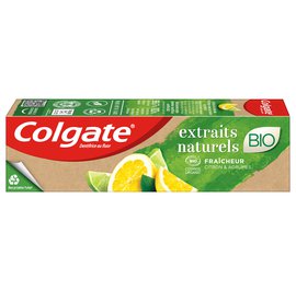 Dentifrice Extraits Naturels - Citron & Agrumes - Colgate - Hygiène