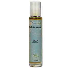 Organic Massage oil VATA - AYURVANA - Massage and relaxation