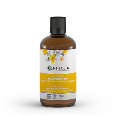 Huile de soin Millepertuis Bio - Centifolia - Massage et détente