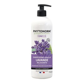 Shampoing-douche lavande relaxante - PHYTONORM - Hygiène