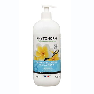 Shampoing-douche vanille-monoï - PHYTONORM - Cheveux