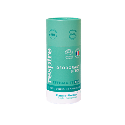 Déodorant Solide Pomme Grenade - RESPIRE - Hygiène